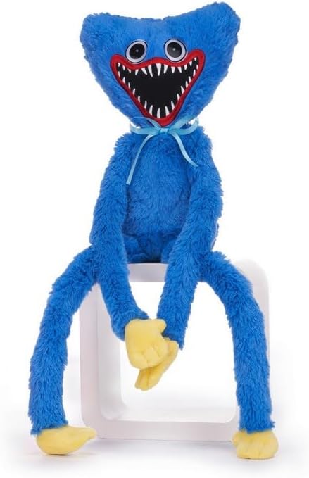 UKToyworld Huggy Wuggy Plush 21" Blue Horror Poppy Playtime Soft Toy