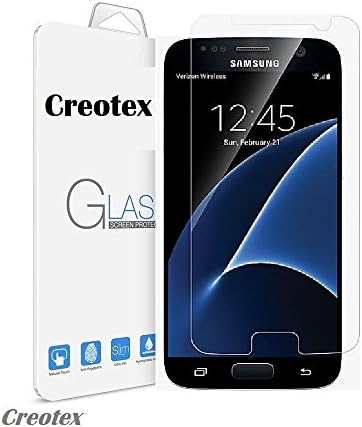 Samsung S7 Creotextech Screen Protector,0.26mm 9H Tempered Shatterproof Glass