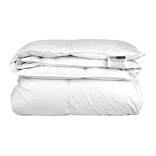 Homescapes warme Luxus Winter Bettdecke, 260 cm x 220 cm, Steppdecke, Wärmeklasse 5 – Gänsefedern und Daunen - 4