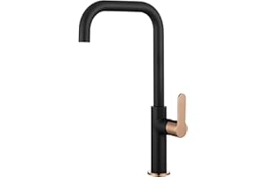 Edouard Rousseau - Mitigeur Evier KANBAN - Noir/Rose Gold