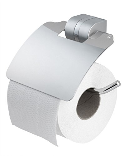Tiger Cria Toilettenpapierrollenhalter mit Klappe 3466 Chrom Matt
