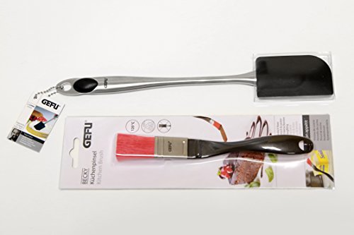 Gefu Fleischwolf Transforma – Set mit Spritzgebäckvorsatz, Küchenpinsel und Teigschaber - 2