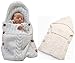 Produktbild Neugeborenes Baby Gestrickt Wickeln Swaddle Decke Schlafsack für 0-12 Monat Baby (white)