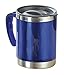 Produktbild Esmeyer Togo Coffee-to-go Becher, Edelstahl/Kunststoff, blau, 11,5 x 8,5 x 11,5 cm