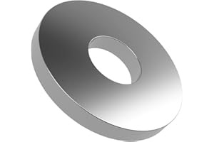 Offgridtec Edelstahl-Unterlegscheiben DIN9021 V2A, M16 x 50 mm, korrosionsbeständige Unterlegscheiben für Solar-Montage, Bauwesen, Elektronik, Automobil- und Industrieanwendungen (10 Stück, Silber)