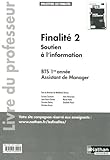 Image de Finalité 2 - Soutien à l'information BTS 1re année