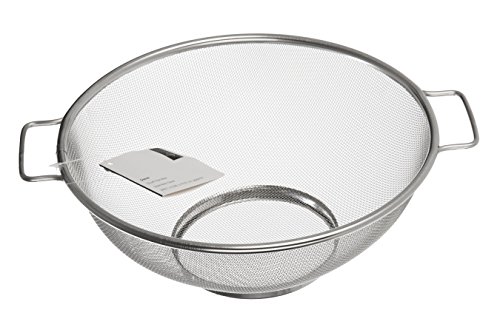 Premier Housewares Edelstahl-Sieb mit 2 Griffen - 8