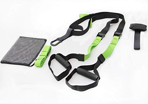 EDS Professional Entraîneur de Musculation pour la Maison, la Salle de Sport et Les déplacements - Convient également pour Les étirements ou Le Yoga, Citron Vert, 2.5m