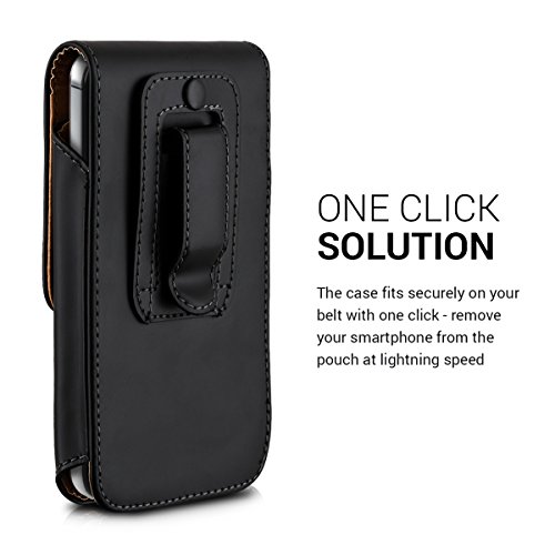 kwmobile Funda para Smartphones - Carcasa con Clip de cintur n - Cover de Cuero sint tico 12 5 x 6 3 cm reviews kwmobile Funda para Smartphones - Carcasa con Clip de cintur n - Cover de Cuero sint tico 12 5 x 6 3 cm