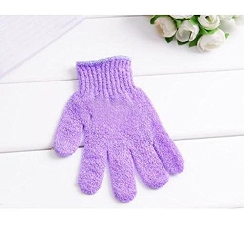 dealglad® 4 Paar Dusche Peeling Waschen Haut SPA Schaumstoff Bad Handschuhe Massage Luffa Scrubber - 3