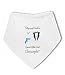 Special Wedding Guest with Personalised Name boy - Baby Bandana Bib