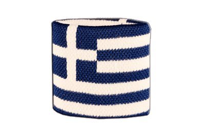 Preisvergleich Produktbild Flaggenfritze® Schweissband Flagge Griechenland