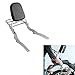 Produktbild XX ecommerce Motorrad Stahl Beifahrersitz Rückenlehne Sissy Bar Gepäck Rack Unterstützung für Yamaha V-Star Vstar 650 Custom 1998-up