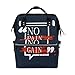 Produktbild Alinlo Wickeltasche mit inspirierenden Zitaten"No Pain Gain", Wickeltasche, Rucksack mit großem Fassungsvermögen, multifunktionale Kinderwagengurte, Mumien-Tasche, für Reisen und Babypflege