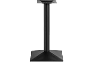 Edelstahlmarkenshop Tischgestell SCHWARZ Modell „München“ in Single und in der Doppelt Variante zur Auswahl (Single)