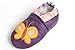 Soft Sole Leather Baby Toddler Infant Kids Shoes Slippers Booties Carozoo Colorful Butterfly Purple 6-12M