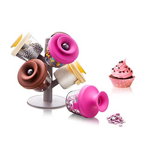 Tomorrow`s Kitchen ( bislang Vacu Vin) 2844060 Popsome Kuchen Dekorations 6-er Set