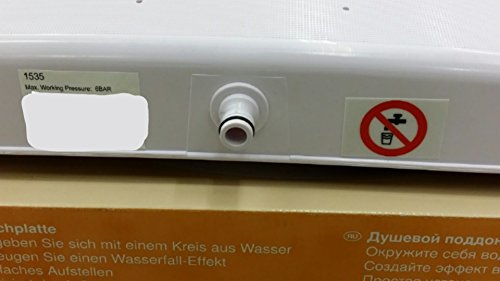 Gartendusche Duschplatte 73,1×71,5×10,7 cm IO - 6