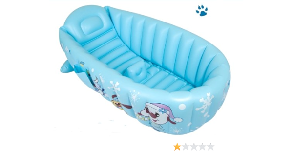 Baignoire Gonflable Pour Bebe Baignoire Bain Pour La Douche De Bebe Grande Taille L Bleu Amazon Fr Bebe Et Puericulture