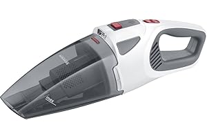 SEVERIN Aspirateur à main sans sac, Aspirateur sans fil avec brosse rotative, Fonction Aspirateur eau et poussière, Aspirateur de table à éclairage LED, 30 min d'autonomie, HV 7146