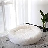 【Luxus Hundebett mit Anti-Rutschmatte】Ein kuschliges und Obermaterial sowie ein luftdurchlässiger und atmungsaktiver Baumwolle sorgen für den perfekten Liege-Komfort.