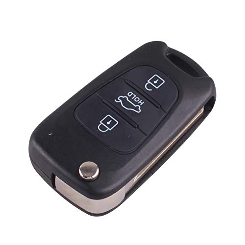 Remote Key Case Fob 3 botones de volteo dominante alejado del caso de Shell para Hyundai i20 i30 i35 ix20 iX35 entrada sin llave de reemplazo Key Fob remoto by Keyfobworld