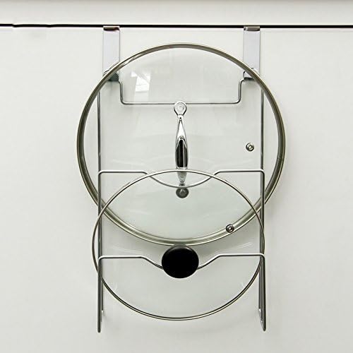 Cabinet Door Hook Pan Pot Cover Lid Rack Stand Stove Organizer Kitchen Storage Holder Rack Shelf Kitchen Accessories