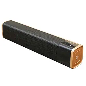 3NH Portable 20w Wireless Bluetooth Speaker Soundbar Super Bass Stereo Loudspeaker with Touch NFC Speakers for Phone TV Color Gold