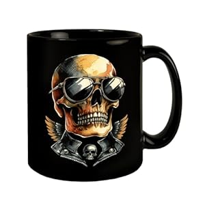 Rocker - Taza de calavera