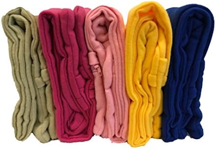 NEW WARM SCARF THERMAL SCARF WITH MICROWAVE HEAT PADS POCKET HAND WARMERS 5 colurs available (ROYAL BLUE)