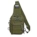 Produktbild Tactical Sling Bag Cross-Body-Brust Rucksack Militär Schulter Pack EDC MOLLE-Fliegen Fischen Packungen für iPad Nylon Outdoor Camping Wandern Trekking Reise Daypack, olivgrün