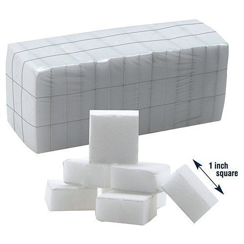 Star Nail 126 Count Super Mini White Nail Block by nailstar
