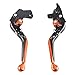 Produktbild GZYF CNC Orange Kupplungshebel klappbar Hebel Set f¨¹r KTM 125/200/390 DUKE 2013 2014 2015 Kupplungs- & Bremshebel