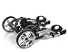 ALLIVIO, 3-in-1 Travel System with Baby Pram, Car Seat, Pushchair & Accessories, Black & Flowers