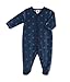 Petit Bateau Baby-Boys Saif Polka Dot Footies, Blue (Medieval/Lait), 9-12 Months (Manufacturer Size:9 Months)