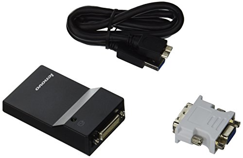 LENOVO USB 3.0 DVI/VGA Mon Adapter - 2