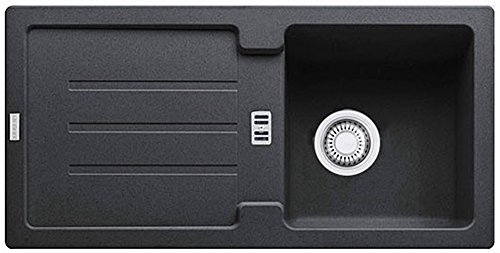 Franke Strata STG 614 Spüle + Armatur 740 Graphit Fragranit Dunkelgrau Küchenset - 3