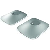 KEF P1 Lsx Masa&uuml;st&uuml; Standı G&uuml;m&uuml;ş - &Ccedil;ift