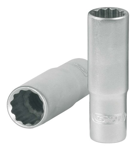 KS Tools 911.1590-E Stecknuss für Zündkerzen, 14 m, 1/2"