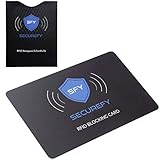 PRAKTISCH - Die günstige und platzsparende Alternative zu RFID-Geldbeuteln oder Kartenhüllen. Zudem KEINE Einschränkungen beim Einkaufen durch auslösen der Alarmanlage des Geschäfts.