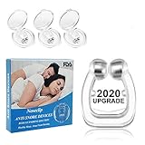 Anti Snoring Devices - 3Pcs Anti Snore Nose Clip BPA-Free Silicone Magnetic Stop Snoring Device Comfortable Professional Sleeping Aid Relieve Snore for Men Women