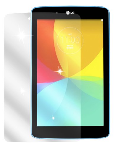 dipos LG G Pad 8.0 Schutzfolie (2 Stück) - kristallklare Premium Folie Crystalclear