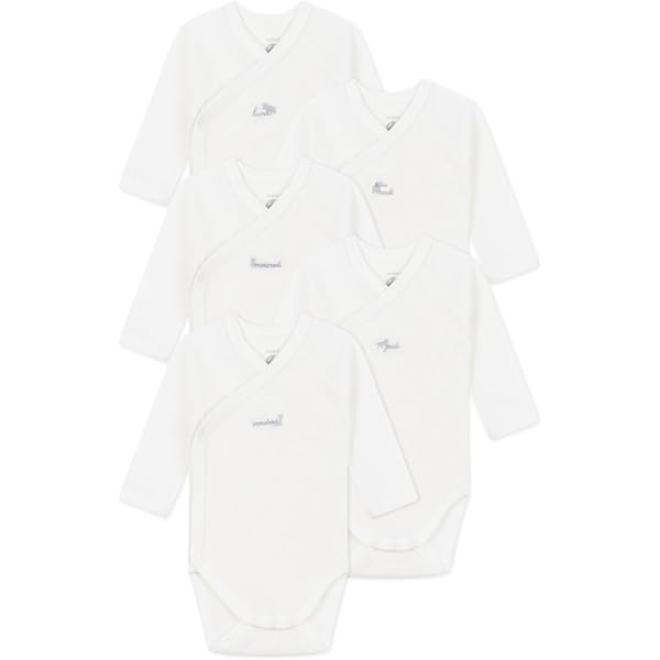 LOT DE 2 LANGES BEBE EN GAZE DE COTON variante 1 A0ASI00 | Petit