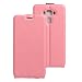 Produktbild Nadakin Asus ZenFone 3 Laser ZC551KL Phone Case Premium Quality Leather Flip Retro Cover Pouch Up-Down Phone Bags With Card Holder For Asus ZenFone 3 Laser ZC551KL (Pink)