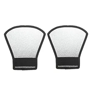 ALFASIYA Silver White Flash Diffuse Reflector for Flash | Camera Flash for Cameras & Photography (Pack of 2)