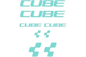 STAR SAM Pegatinas cuadro bici Cube 8 Logos