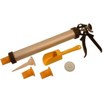 Pistolet à crépir pneumatique godet metal 4,5l + 3 buses - Crépi