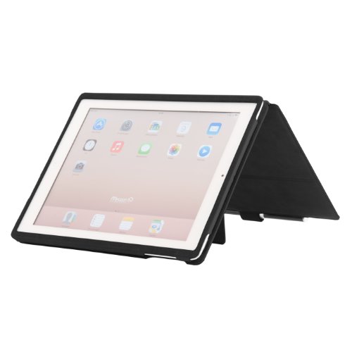 MACOON MC2367BLA Heathrow Organizer Lederhülle für Apple iPad 4/3/2 schwarz - 3