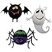 Produktbild Tianzhiyi Weihnachtsdekoration Papierlaternen, Spinnenfledermaus Geist, Der Hängende Halloween Dekorations Laternen für Halloween Partei, Stab Dekoration 3PCS Hängt (Size : L)