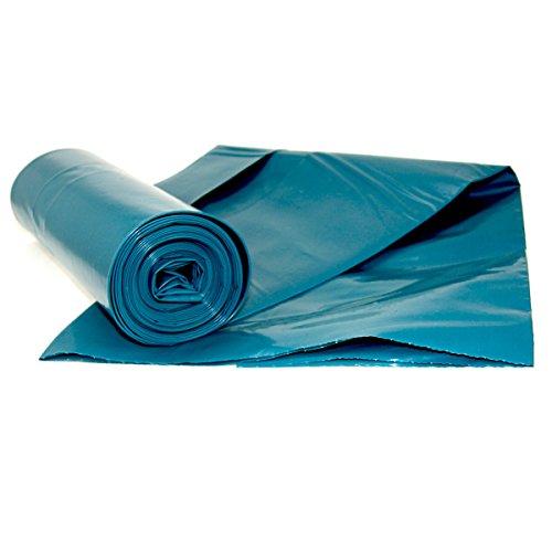 10x 120 Liter Baustellen Müllsack Müllsäcke „extra stark“ Plastiksack 142 my Baustellenschut - 3